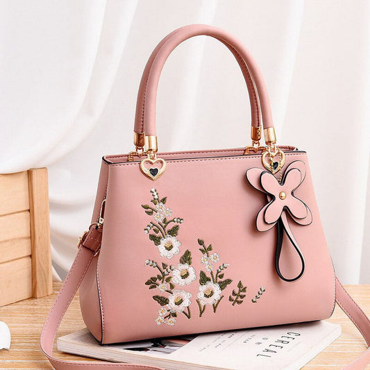 CoCopeaunts new Embroidered Messenger Bags Women Leather Handbags Hand Bags for Women Sac a Main Ladies Hand Bag Female bag sac femme